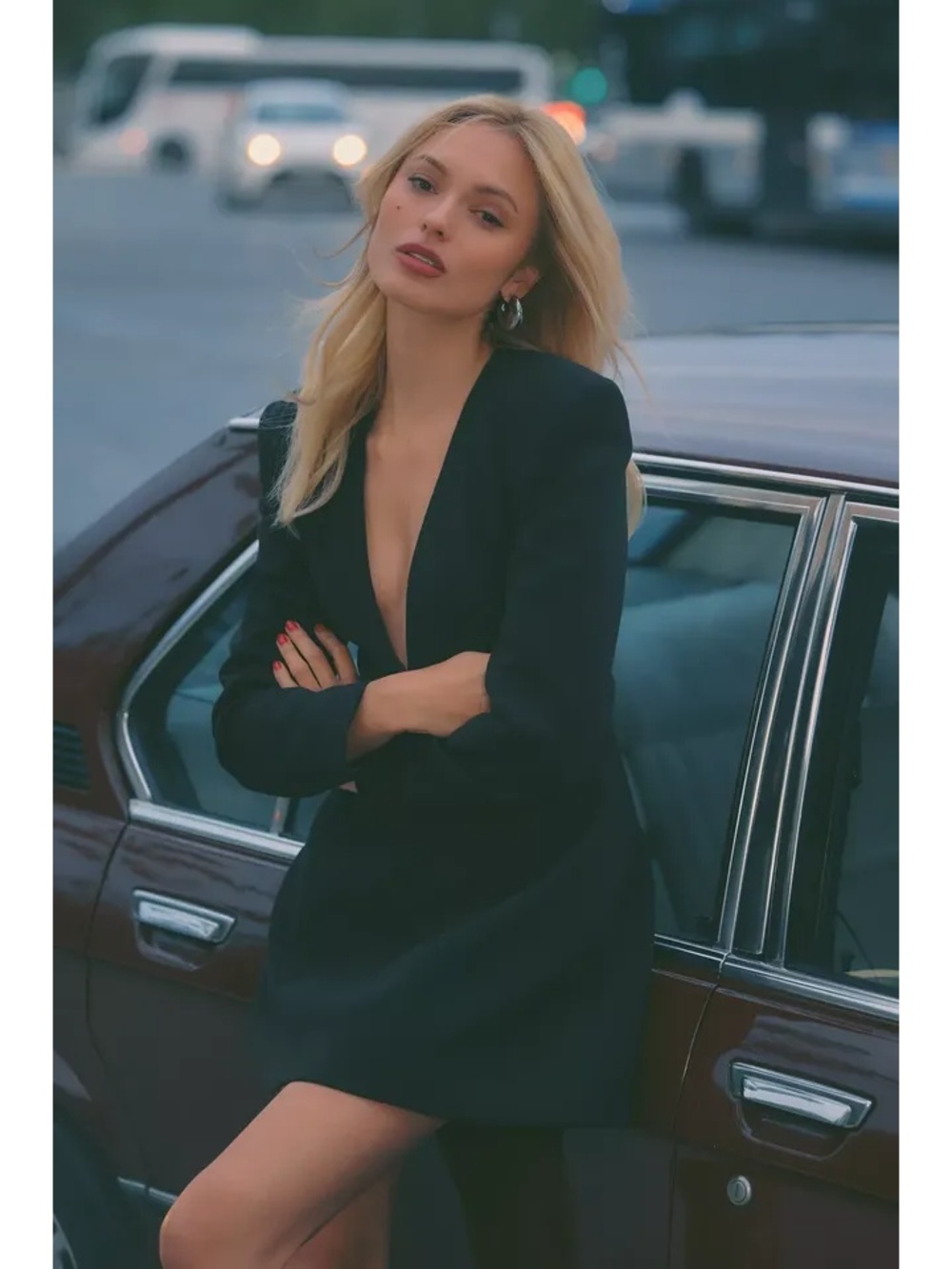 BNWT Bardot Olivia V-Neck Mini Dresss, size US 10